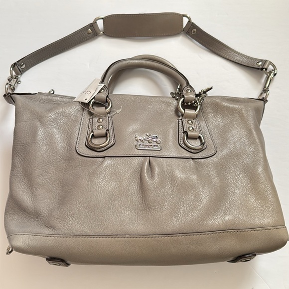 Coach Madison Sabrina leather handbag #12937 - Picture 16 of 17